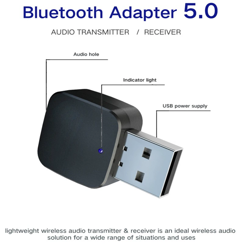 Bluetooth-адаптер Explosion BT5.0 передатчик/приёмник аудио стерео для компьютера TV автомобиля