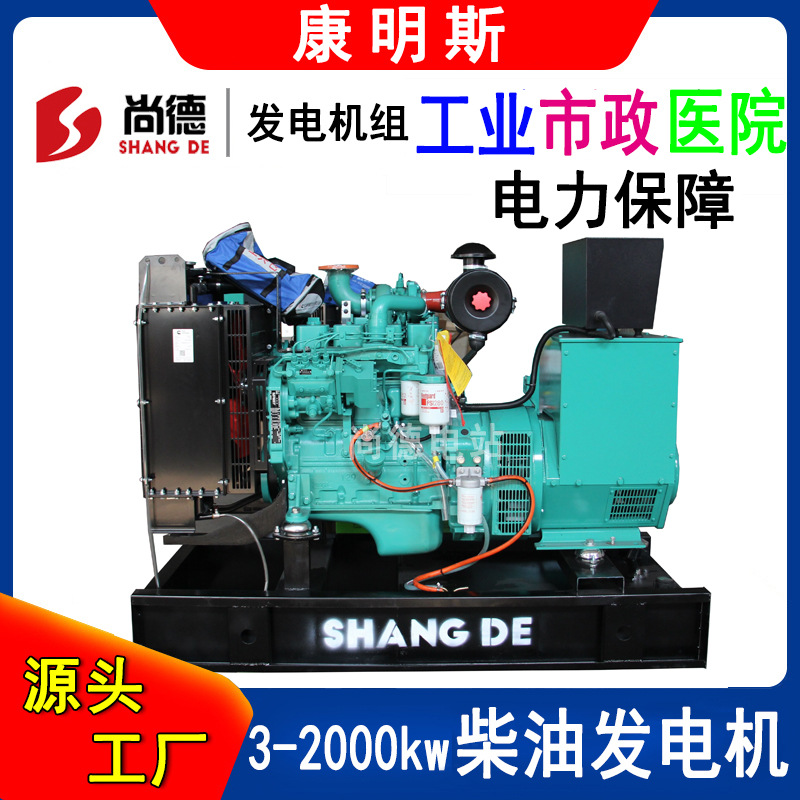 康明斯柴油发电机组30kw 康明斯发电机30千瓦4BT3.9-G2电调油泵