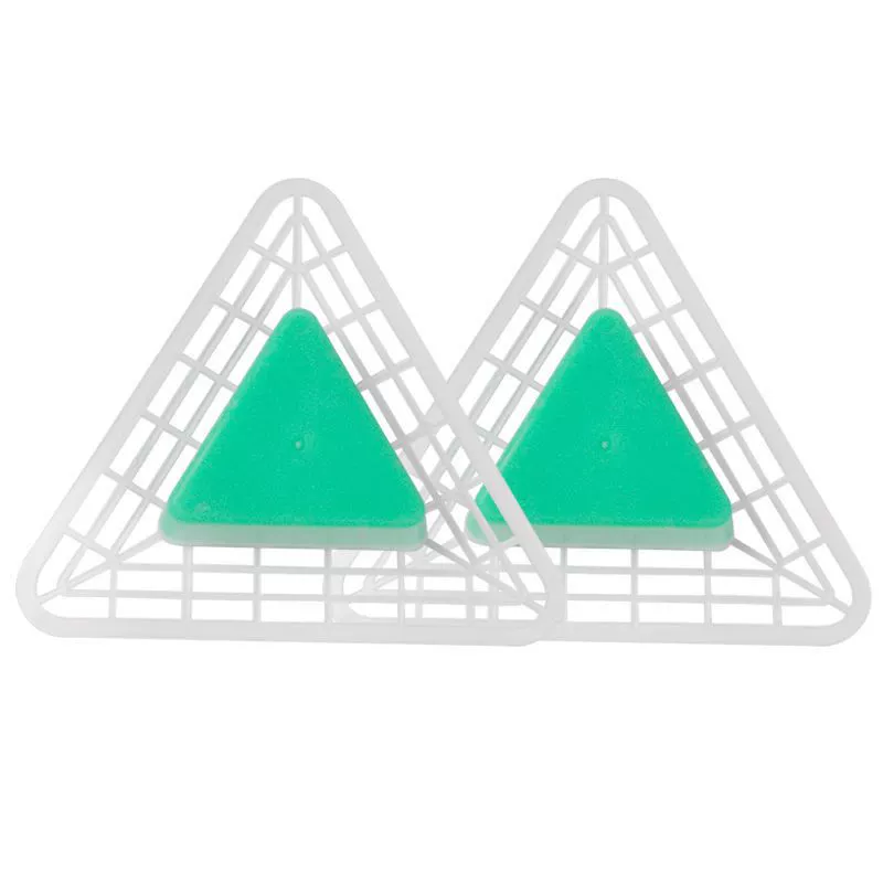 Ароматизирующий блок для писсуаров, треугольный, санитарный, освежающий, для устранения запаха и накипи в унитазах