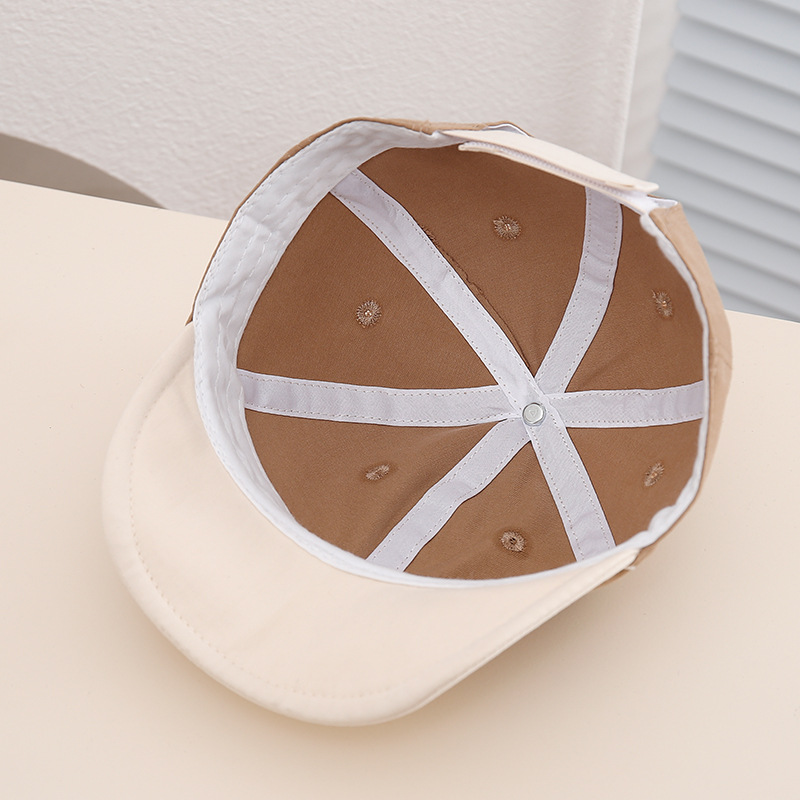 Sombreros para bebés lindos gorras de lengua de goma suave primavera / otoño / invierno gorras de béisbol para bebés varones y niñas sombreros de algodón versátiles