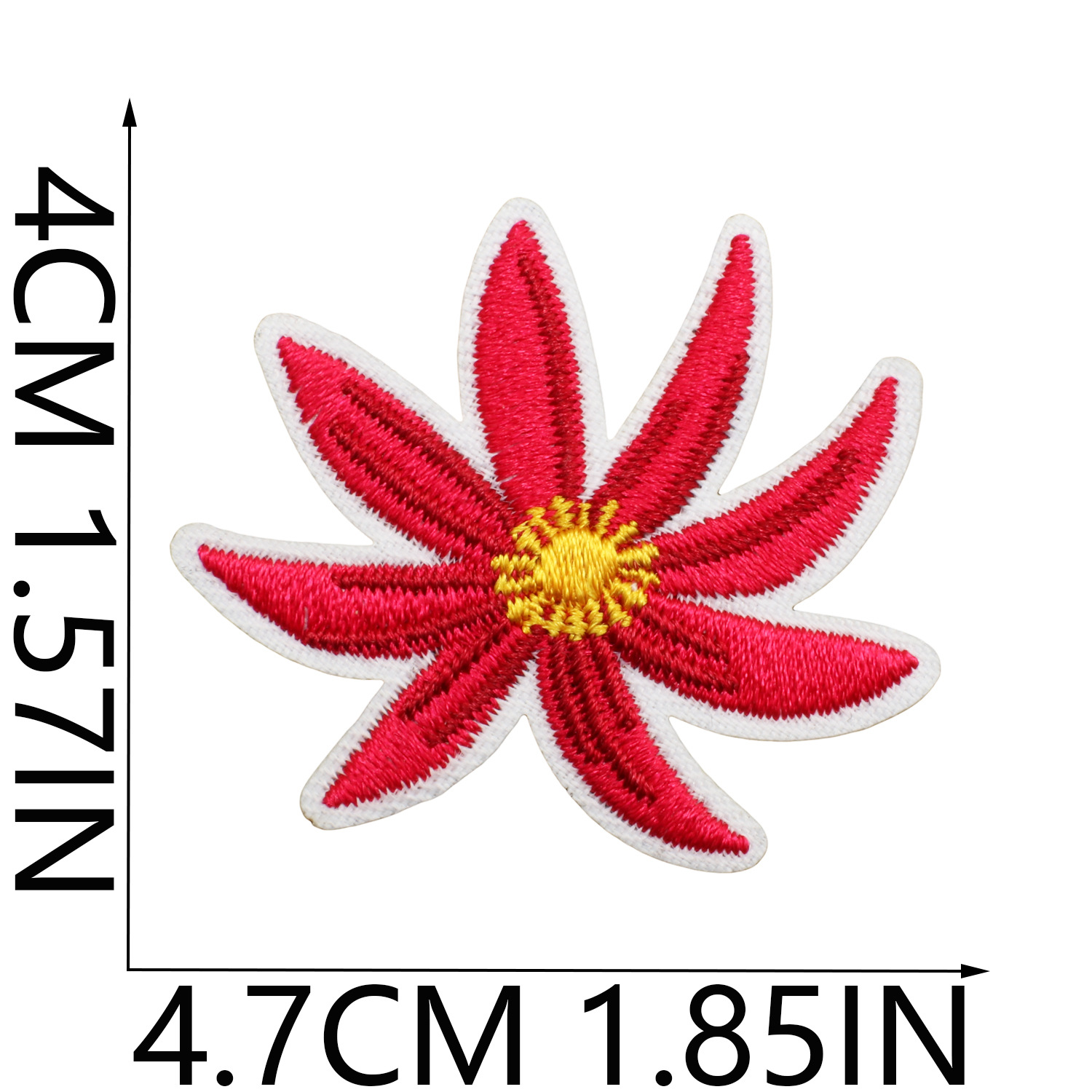 3g Weight Clothing Sticker Patches Classification 1 Piece, 1 Set Quantity Dacron thread Material Flower Pattern Casual, Elegant, Lady Style Embroidery Craft 1 Piece 1 Set Casual Elegant Lady Flower Dacron Thread Clothing Sticker Patches 9