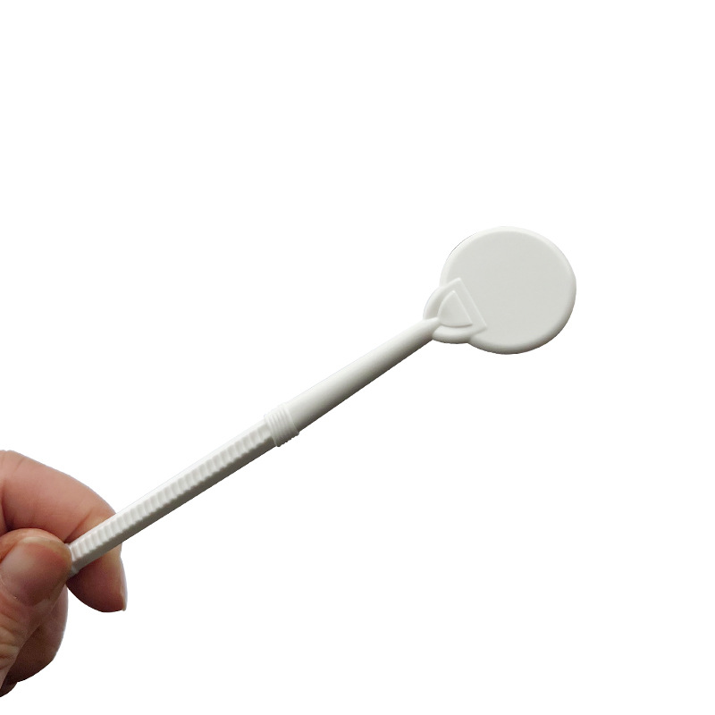 Caja de instrumentos de herramienta de examen oral de espejo pequeño desechable dental espejo de boca desechable cavidad oral