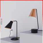 亚朵维也纳酒店床头客房装饰阅读简约台灯