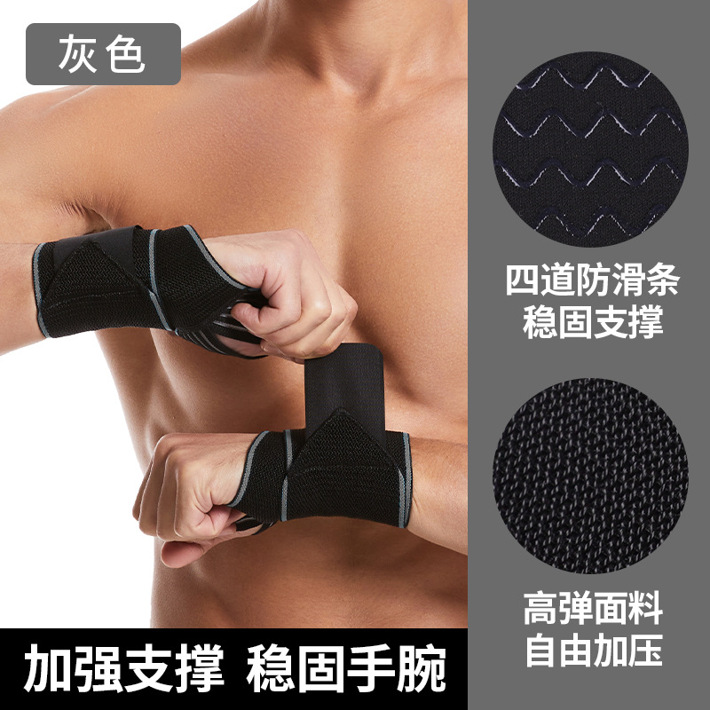 Nuevos productos de muñeca envuelta antideslizante interior muñeca elástica ajustable color muñeca fábrica al por mayor bádminton