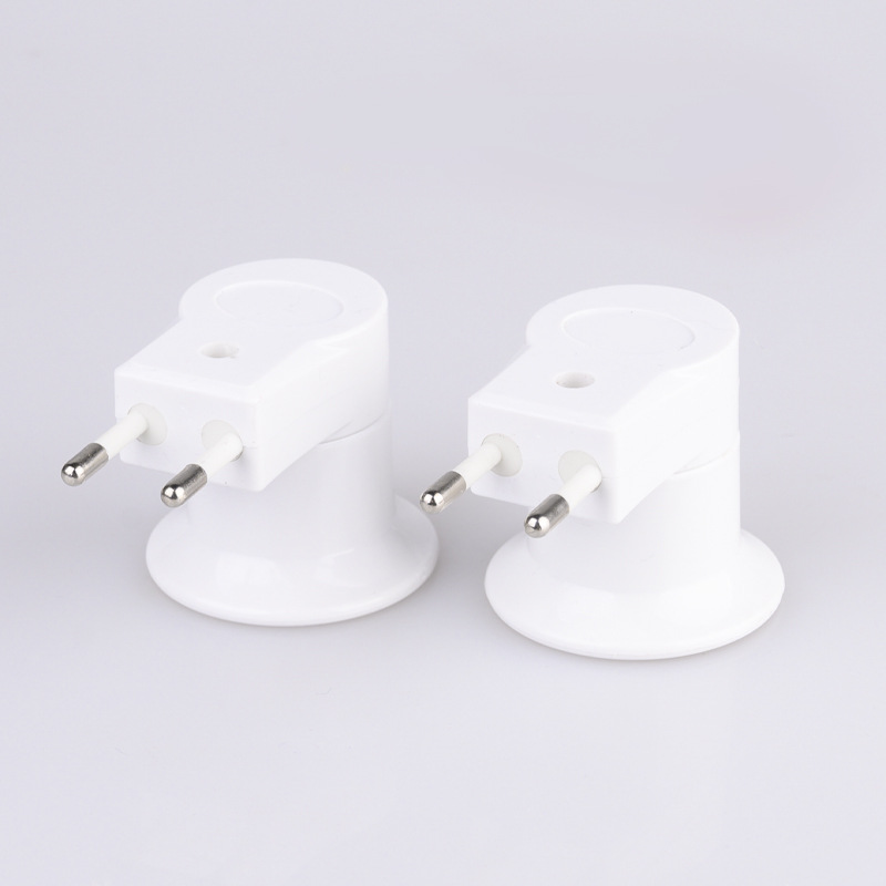 Portalámparas E27 con interruptor | Base tipo tubo para pared