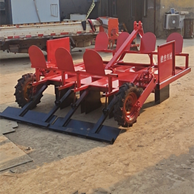 艾草种植机价格平地药材栽苗机黄芪苗移栽机防风辣根种苗机挖药机