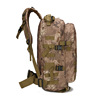 Climbing sports capacious backpack, worn on the shoulder, 3D