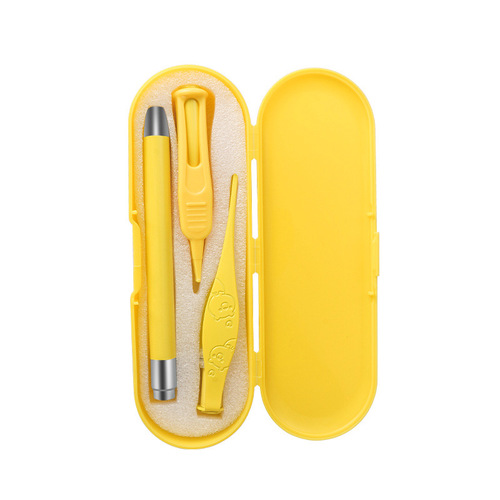 New Children's Light-Up Ear Scoop Set, Ear Scoop with Light, Earwax Scoop Set, Earpick with Light, Visual Ear Cleaning Tool