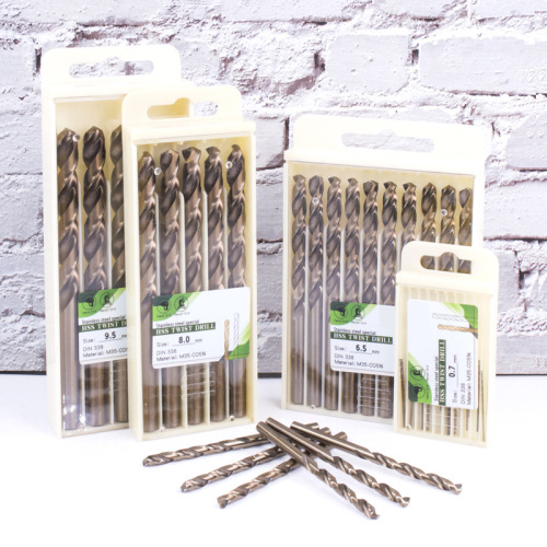 M35 cobalt-containing 5% stainless steel twist drill bit for drilling steel plate alloy mold steel high hardness drilling tip