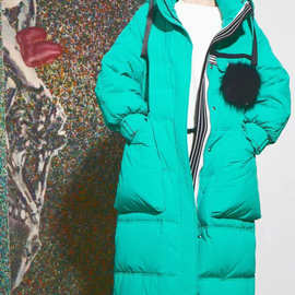 北京设计师品牌摩多伽格羽绒服冬季女式外套撤柜折扣女装尾货批发