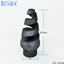 碳化硅螺旋喷头 脱硫除尘螺旋喷嘴 防堵清洗喷嘴 耐强酸强碱