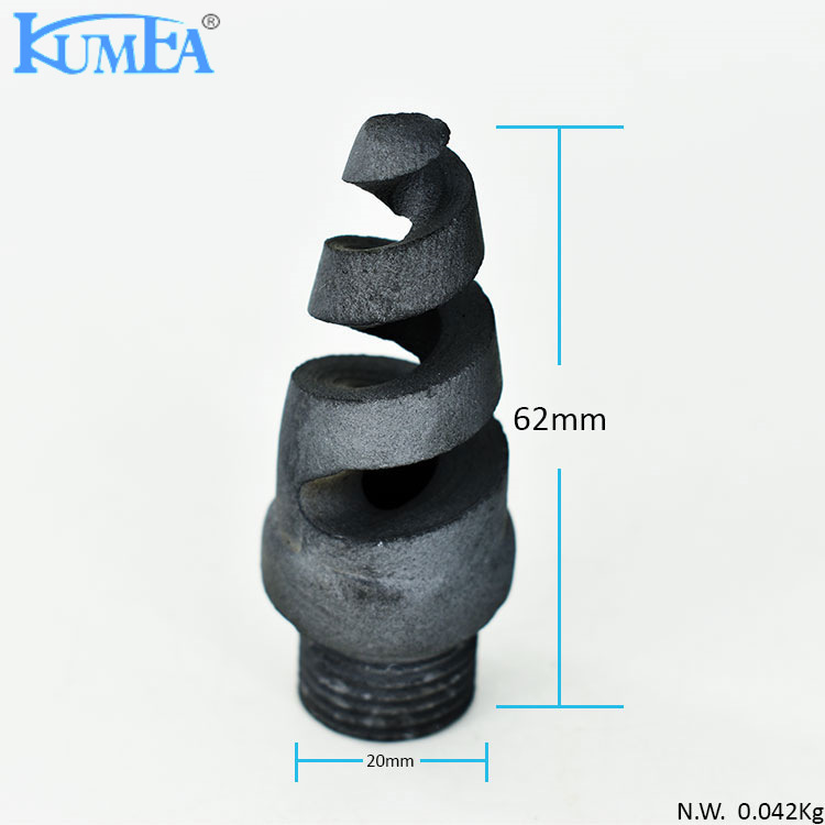 HHSJ 3/4 工业船舶大流量高压喷淋碳化硅螺旋喷嘴