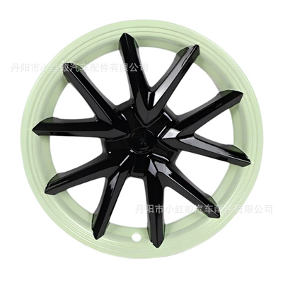 Parts, Wheel Hub Cover, Hub cover - 19-24-model3-18inch-sports-model-avocado-green-pack-of-four