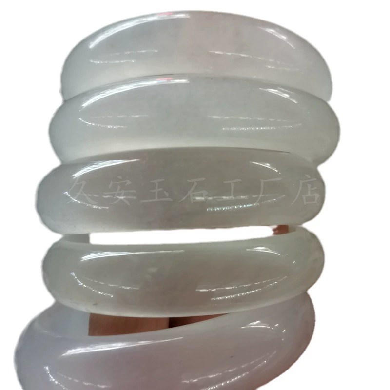 Quartz Yiyu Yueye Moon Light Bracelet Fine Moisturizing Baiyue Wild Women's Jade Bracelet Jewelry Factory wholesale