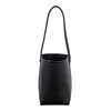 Small design capacious polyurethane matte shoulder bag