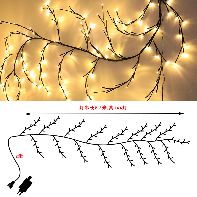 Blanco cálido 144L siempre brillante estándar británico