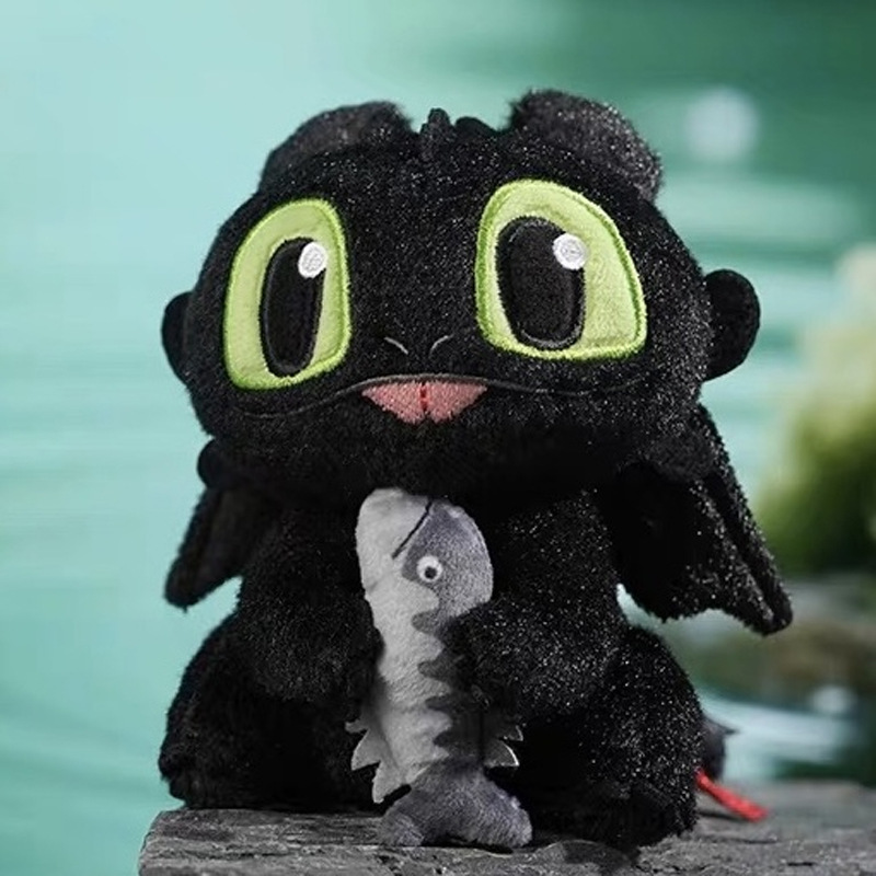 ユニバーサルスタジオ正規品 ヒックとドラゴンズ フリードッグぬいぐるみペンダント ナイトフェイア人形ペンダント オーナメント枕周辺機器|undefined