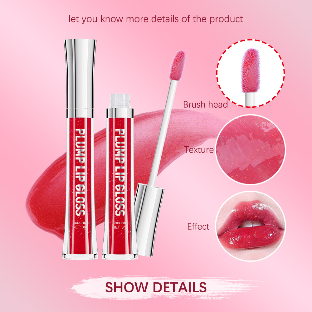 Carina Ibcccndc Big Mouth Blossoming Color Dudu Lotion pour les lèvres colorée entièrement hydratante_voghion.com