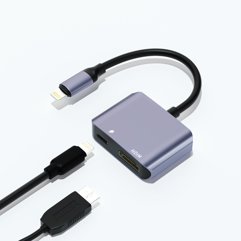 Usb2.0/3.0 to HDMI Supports Lightningtohdmi1080P Converter with Copper Core and Multiple Interfaces Usb2.0/3.0 to HDMI Supports Lightningtohdmi1080P Converter with Copper Core and Multiple Interfaces