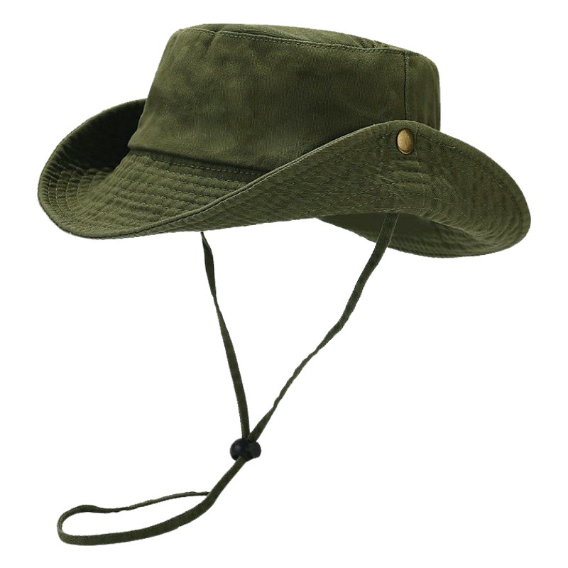 INS nuevo color puro lavado algodón pescador sombrero hombres y mujeres al aire libre viaje conveniente plegable suave sol sombrero marea cuenca sombrero