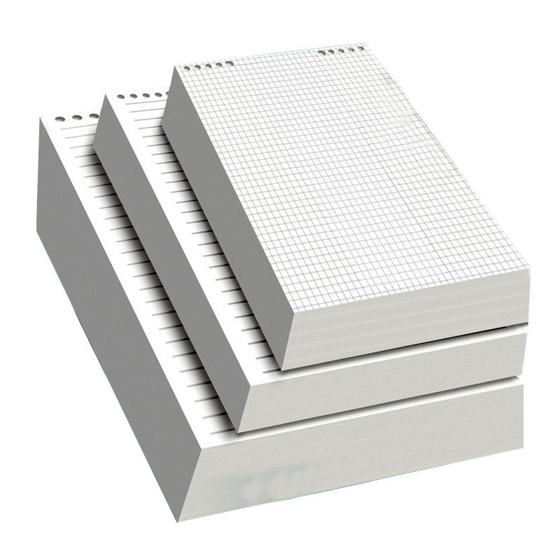 El núcleo de reemplazo de la hoja b5 de línea transversal cuadrícula interior del núcleo de reemplazo de la hoja a5 de malla gruesa del núcleo de la hoja se puede extraer.