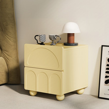 新款2024创意床头柜小型可爱实木简约现代家用卧室儿童床边储物柜