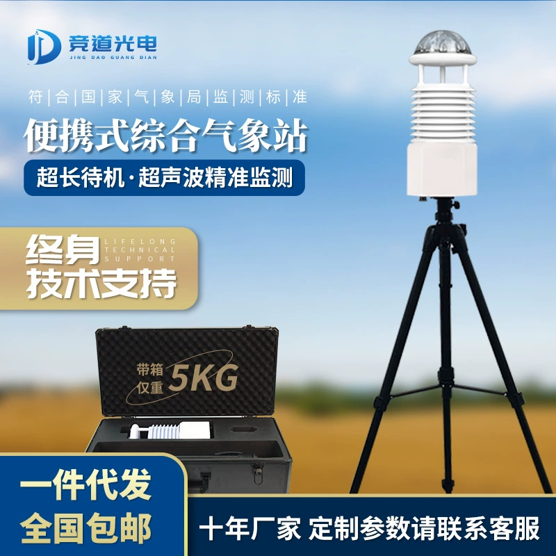 Портативный метеорологический прибор, аварийный метеорологический монитор, мобильная полевая метеостанция, микро-портативная метеостанция