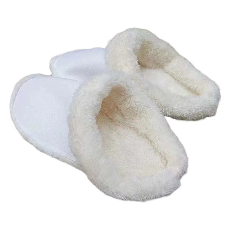 Обувь с отверстием, выложенный шерстяными чехлами для мужчин и женщин