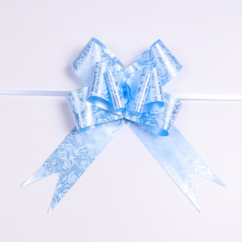 Spot al por mayor 50 # dibujo de flores impresa en color arco de rosa patrón de boda artículos de decoración de automóviles de boda dibujo de flores