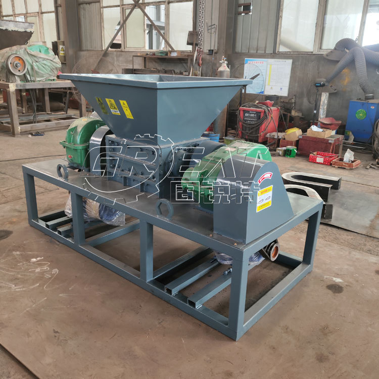 渔网撕碎机 石笼网破碎机 编制网吊床撕碎机