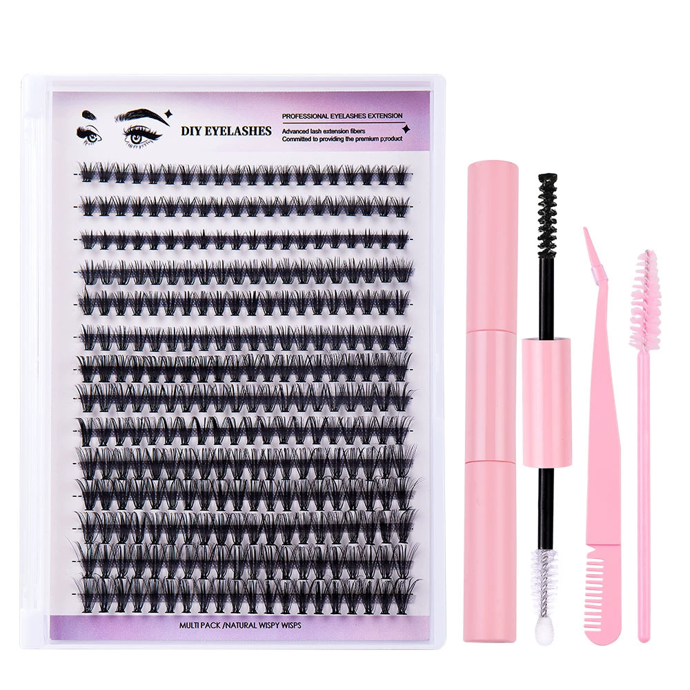 (-border), плотные на eyelash extension, европейский стиль