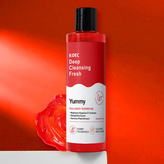 KOEC女性私處沐浴露香水型清潔沐浴液跨境Yummy Vegan Body Wash