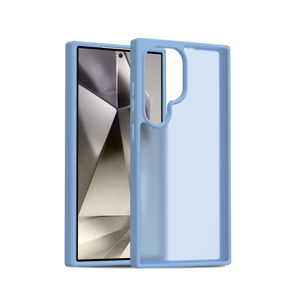 Comercio exterior aplicable a Samsung A15 piel caja de teléfono móvil 2 - en - 1 pc + tpu cubierta protectora esmerilada gruesa 2.0mm fábrica