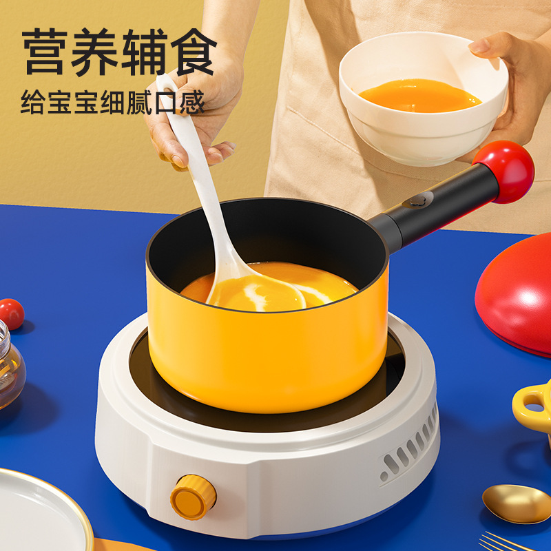 Cocina Master Mini olla antiadherente Juego de cocina para padres e hijos Olla de leche Olla complementaria para niños Olla de sopa pequeña doméstica