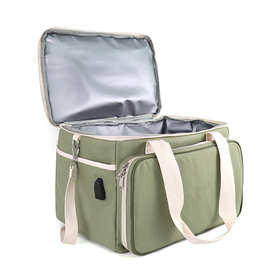 热门牛津布Handbag Aluminum Foil Insulation Bag大容量保温饭盒