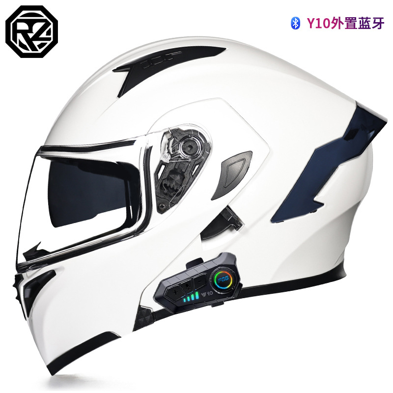 화이트 + Y10 외부 블루투스