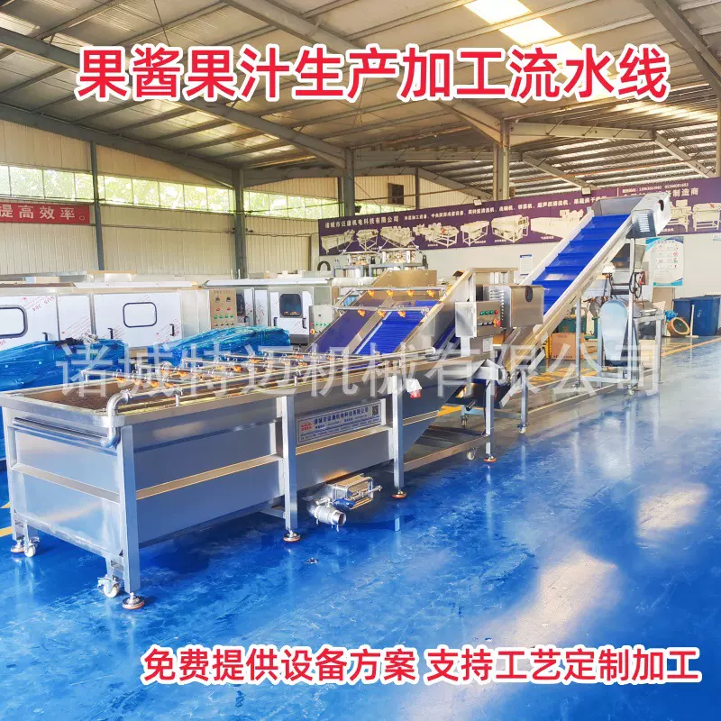 定制工业果蔬榨汁机 全自动苹果榨汁流水线 中草药压榨过滤机