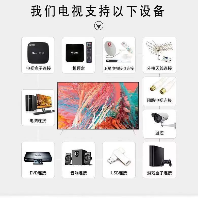 8K hd LCD сеть 85-дюймовый телевизор 40/55/60/65/70/75/90/100-дюймов взрывозащищенный
