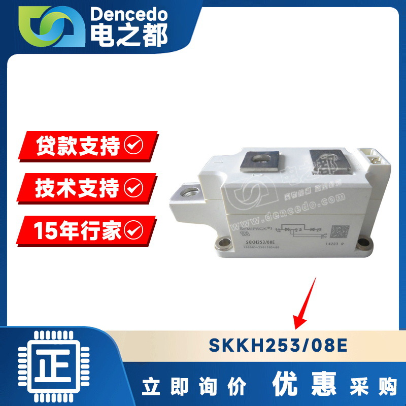 SKKH253/08E MODULE IGBT可控硅功率模块 原装全新