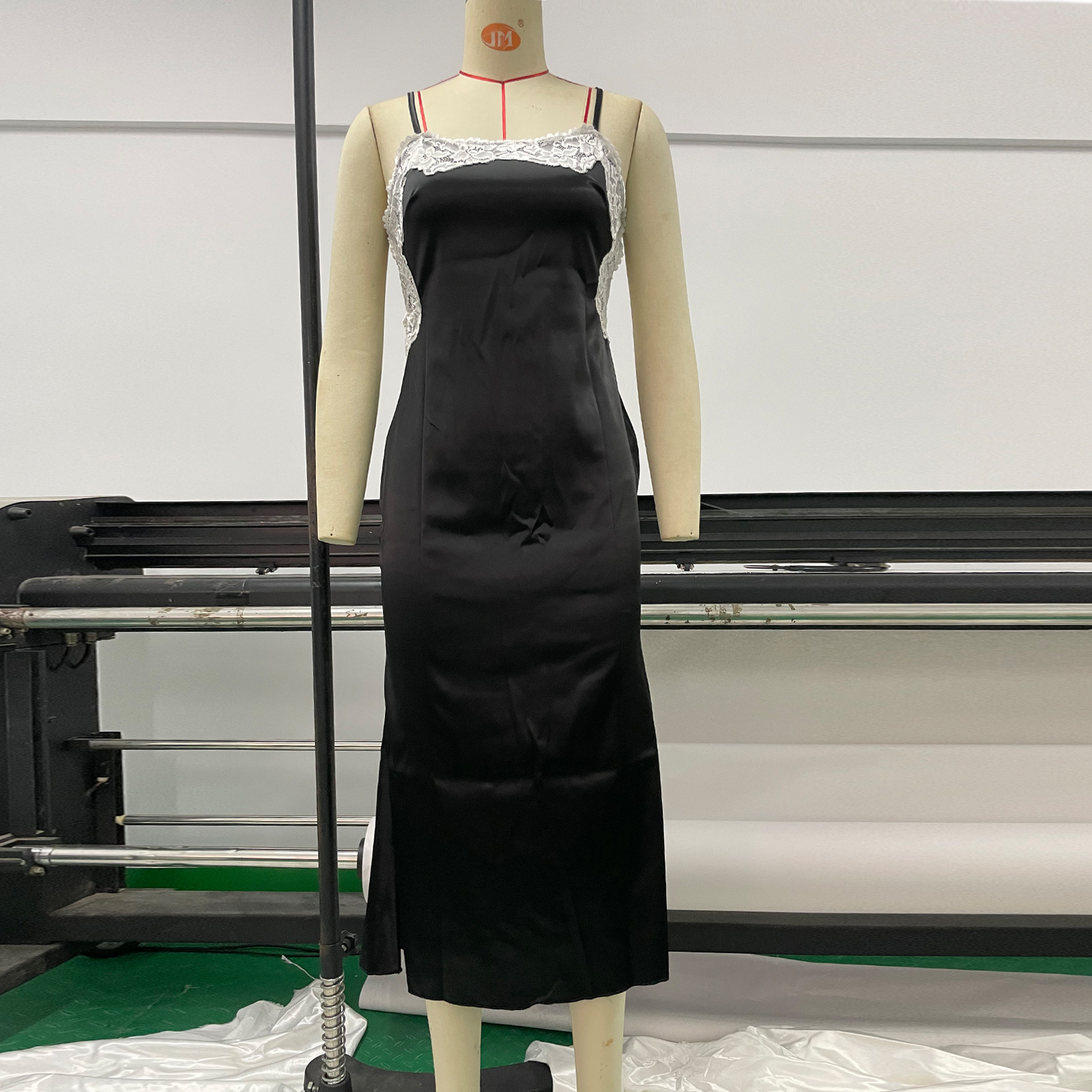 Women Clothing Slim Fit Evening Dress Maxi Dress Lace Lace Backless Sexy Strap Dress