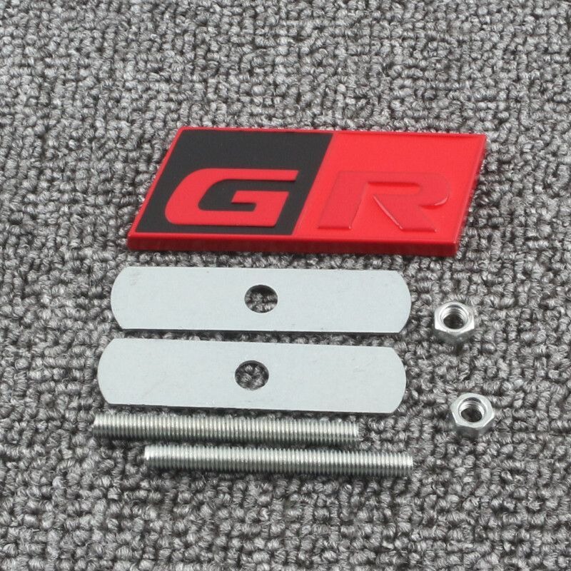 トヨタ改造ステッカー GR GRSPORT GR MN メタルステッカー リアステッカー テールステッカーに適しています。|undefined
