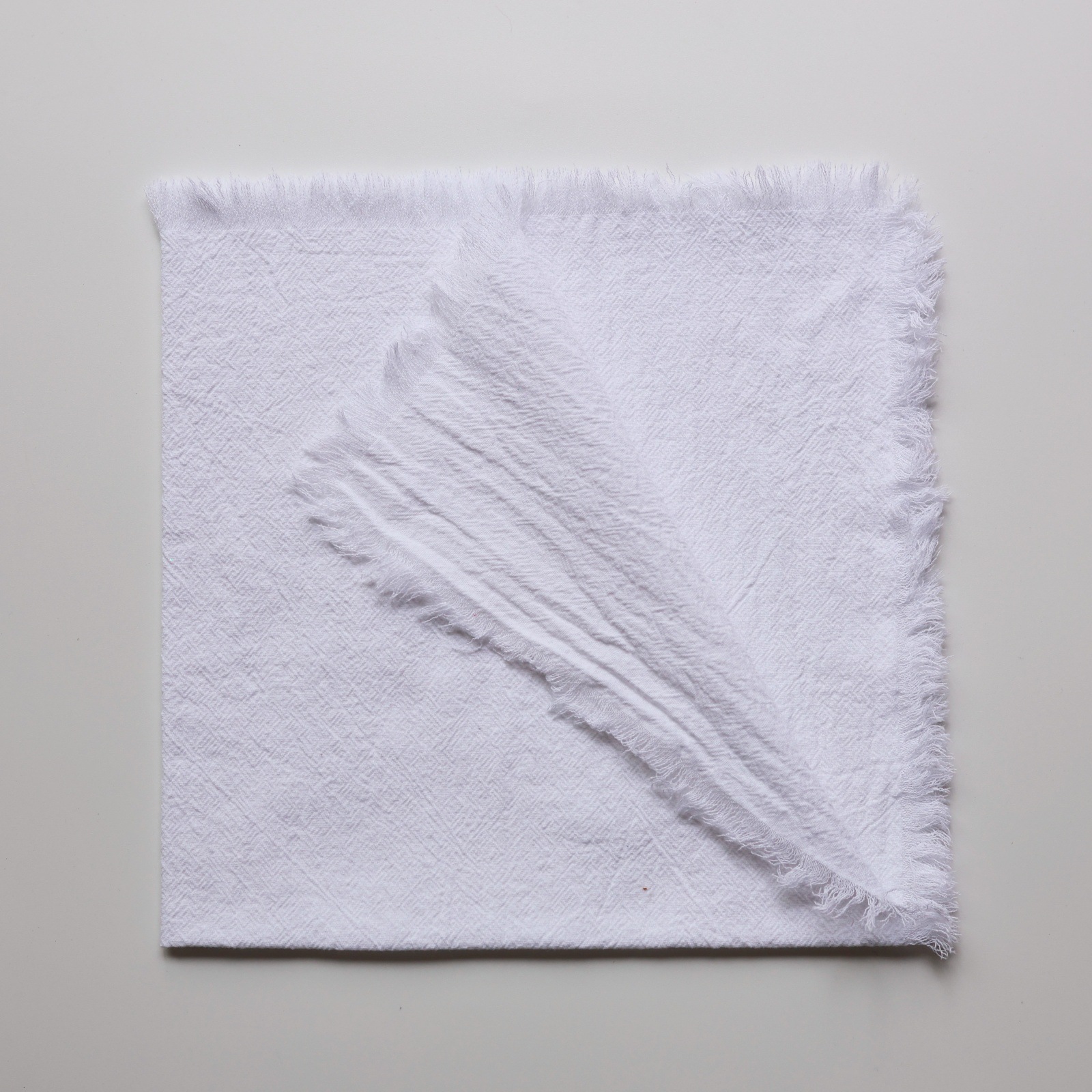 Tejora de servillas bordadas de peluche, tela de algodón, decoración de mesa de comedor, almohadilla simple, toalla de té transfronteriza, toalla cuadrada