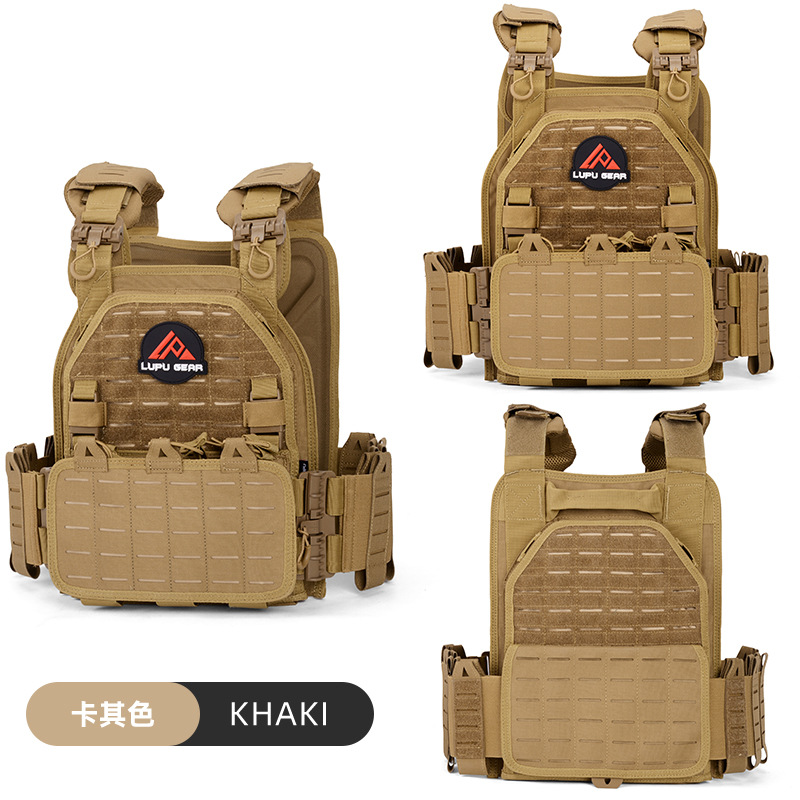 Transfronteriza personalizada placa enchufable chaleco de combate láser multifuncional expansión rápida chaleco táctico de desmontaje militar traje de protección