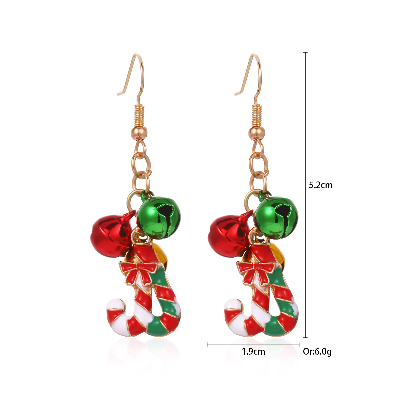 8. Bell Crutch Earrings