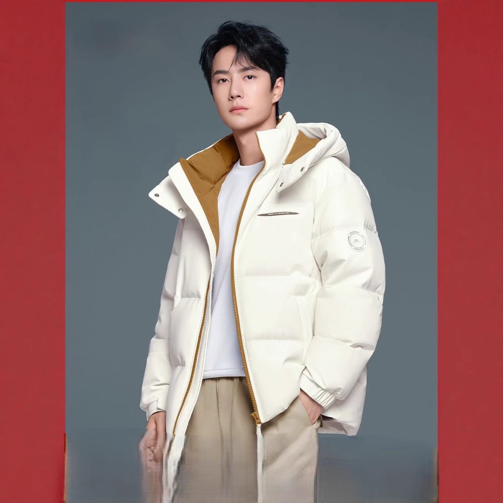 Hombres y mujeres parejas de ropa de plumón anti-temporada ropa de pan holgada coreana moda de invierno chaqueta de algodón gruesa abrigo de moda