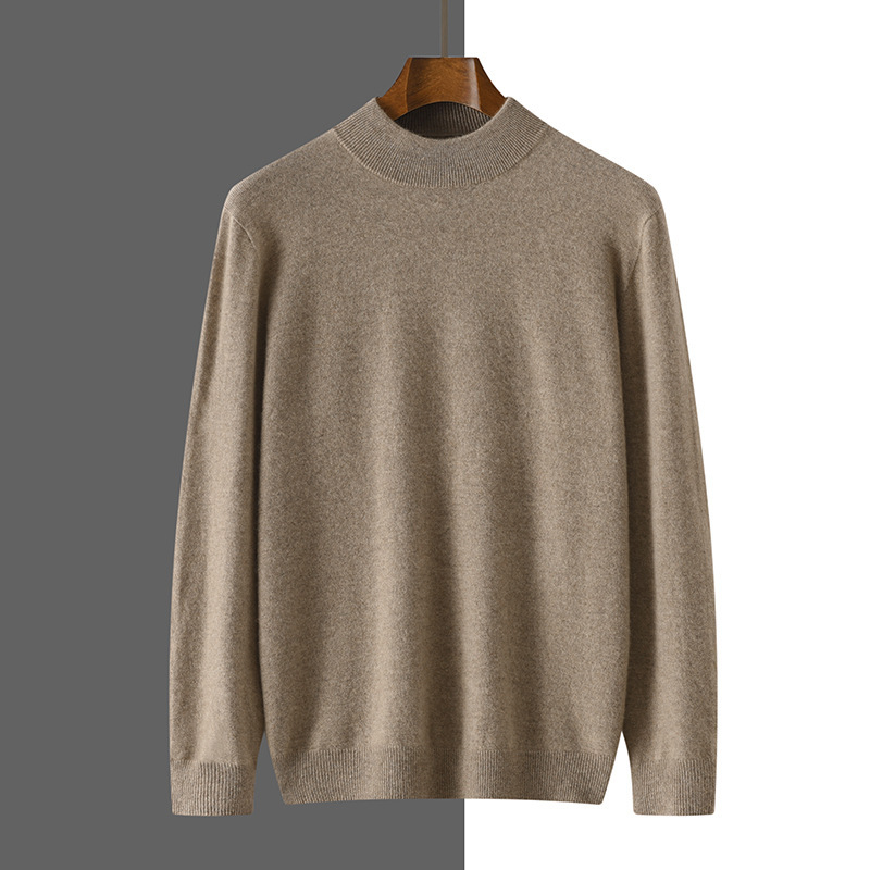New Autumn and Winter Cashmere Knitwear for Men, Half-Turtleneck, Long-Sleeved, Loose, Versatile, Comfortable, Skin-Friendly, Base Layer Sweater New Autumn and Winter Cashmere Knitwear for Men, Half-Turtleneck, Long-Sleeved, Loose, Versatile, Comfortable, Skin-Friendly, Base Layer Sweater