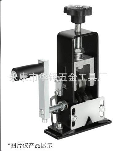 Pequeña máquina peladora hogar eléctrico manual manivela residuos de alambre y cable pelado de cobre máquina peladora