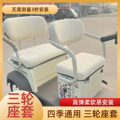 Xinri Yadi Tailing Electric Tricycle: Electric car cushion