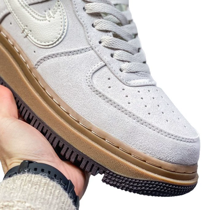 Nike Air Force 1, кроссовки мужские и женские на платформе, высокая универсальная повседневная обувь, спортивная обувь для любимых