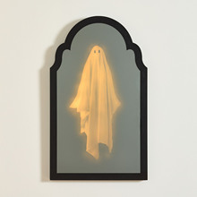跨境2025 Halloween Hologram Ghost Mirror幽灵全息镜万圣节装饰